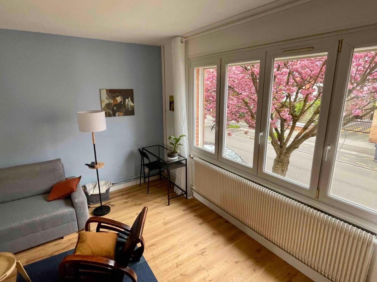 Villa La Chambre Jaune Maison Avec Grande Terrasse Et Garage Prive Lille Exterior foto